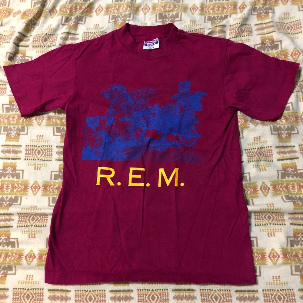 Vintage 80’s REM t shirt tour s never worn